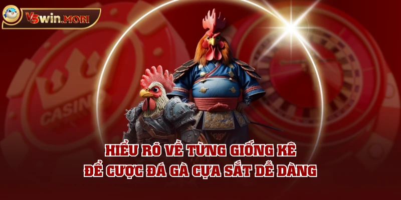 Hiểu rõ về từng giống kê để cược đá gà cựa sắt dễ dàng Hiểu rõ về từng giống kê để cược đá gà cựa sắt dễ dàng