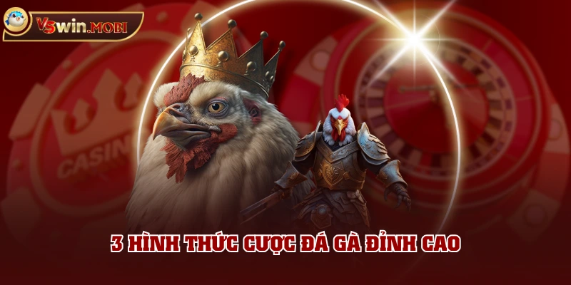 3 hình thức cược đá gà đỉnh cao 3 hình thức cược đá gà đỉnh cao